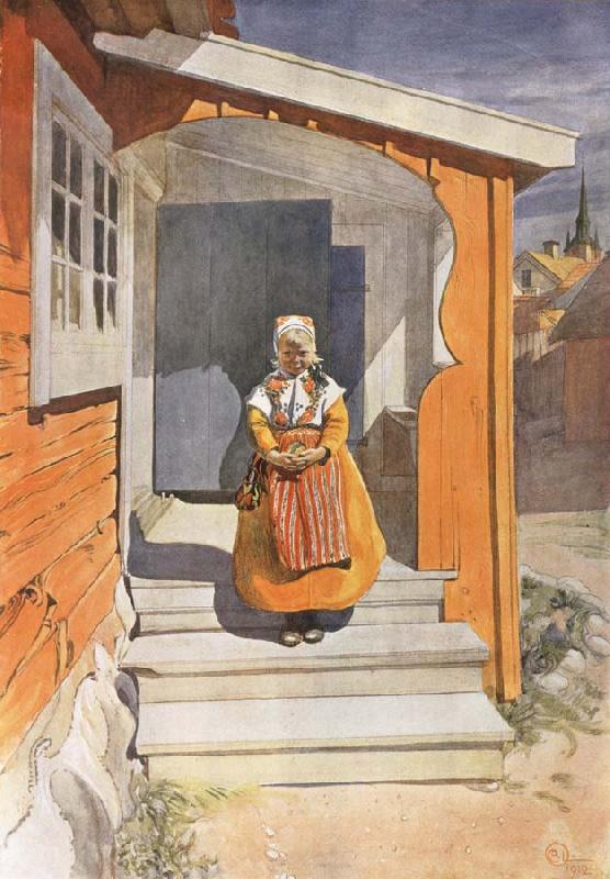 Carl Larsson Anne oil painting image
